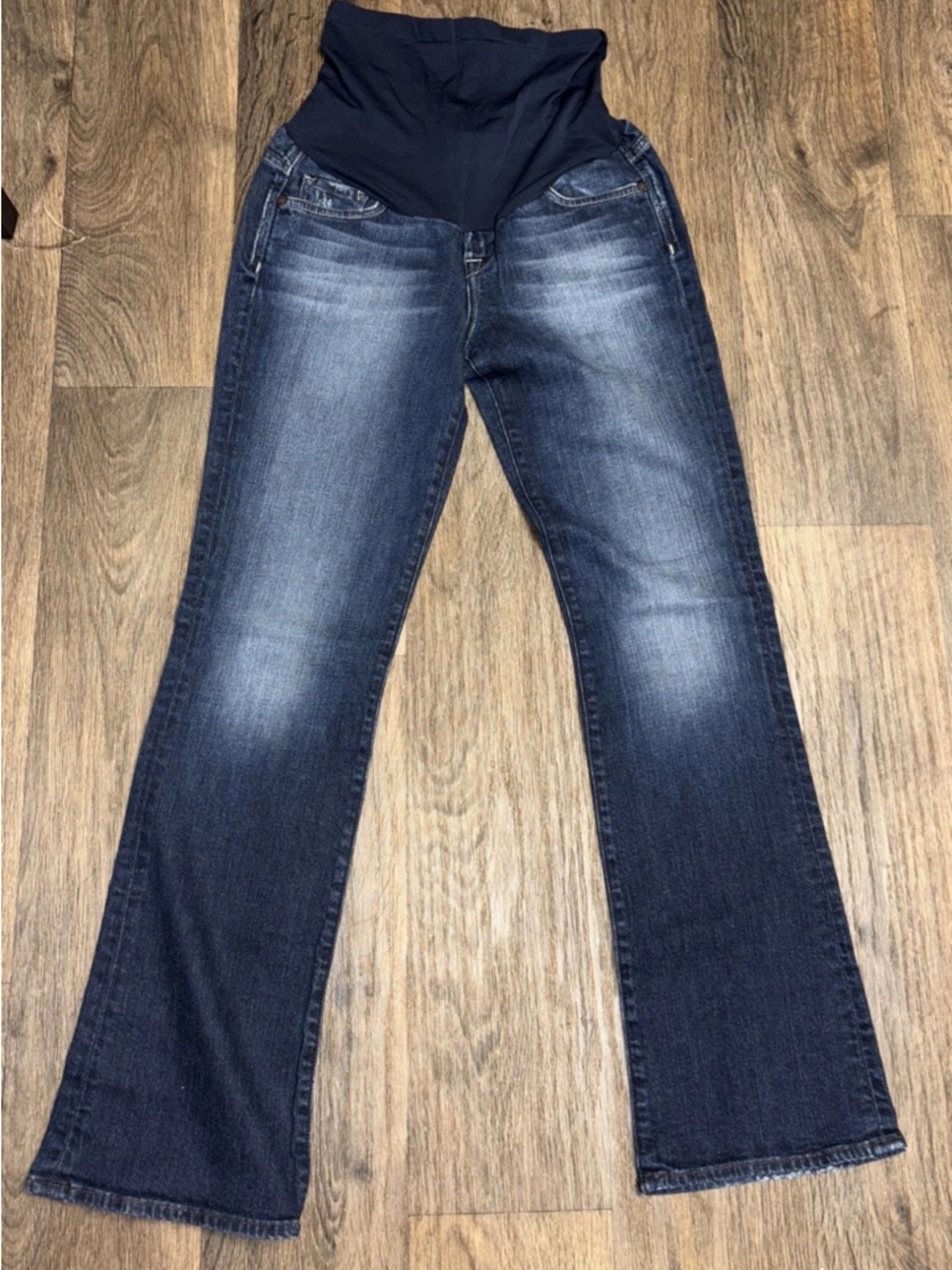 LuckyBrandDungareesWomen'sStark SweetNLowMaternityBlueJeans APeainthePod Size XS